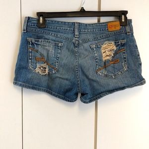 BKE denim shorts